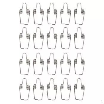 20 шт. тромбон/клапан пружинная сталь, серебро, на детали