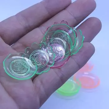 20 шт., украшение для кукольного домика, мини-пластиковая тарелка, аксессуары «сделай сам», мини-украшение