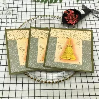 20 шт./упак. 33*33 см 2-слойные одноразовые салфетки для вечеринок с рождественским узором