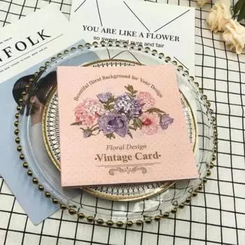 20 шт./упак. 33*33 см 2-слойные одноразовые салфетки для вечеринок с цветочным узором