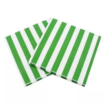 20 шт./упак. 33x33 см одноразовые полосатые цветные печатные салфетки для стола, бумажные салфетки для домашнего декора для вечеринки 20pcs красный