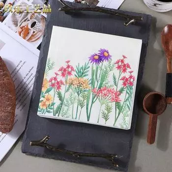 20 шт./упак. Весенние цветы, день рождения, вечеринка, одноразовые бумажные салфетки, бумажные салфетки для вечеринки, столовых приборов, свадьбы, Рождества, фестиваля, поставки