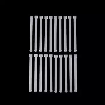 20 шт. Вертикальный шнур для ремонта штор Соединительная деталь Вертикальные жалюзи Фиксирующие аксессуары для определения расстояния