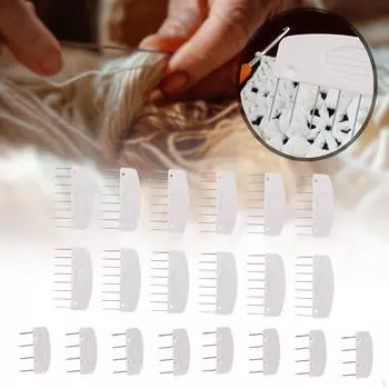 20 шт. Вязаные блокирующие булавки для ковриков, набор гребней для вязания