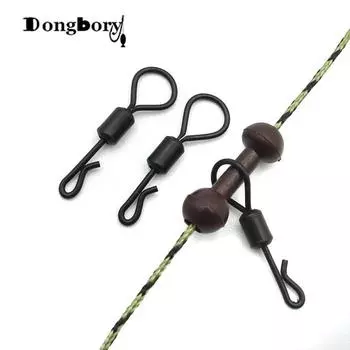 20 шт. вертлюжки для ловли карпа, быстросменные вертлюжки с большими глазами, Великобритания, 8 гибких вертлюжков с кольцом, матовый черный, кольцо с микро-крючком, аксессуар для кольца