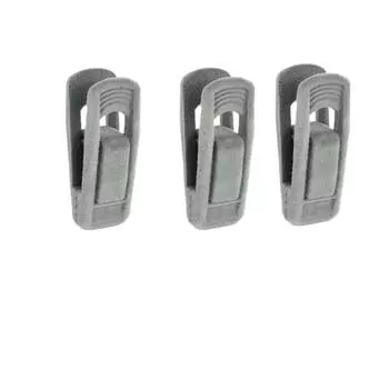 20 шт. вешалок с зажимами, больше места для хранения, не скользят сильно