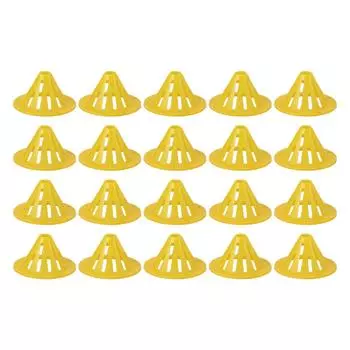 20 шт. входной и выходной конус для улья, пластиковые односторонние входные ворота для пчеловодства