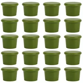 20 шт. винная пробка для бутылки крышка из пищевого силикона крышка для пива напиток CruetCoffee зелёный