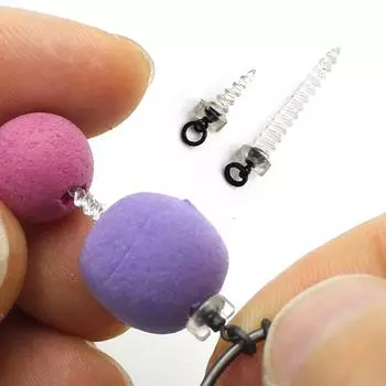 20 шт., винт для бойла с кольцевым вертлюгом для Ronnie Rig D-Rig Chod Rig, терминал, снасть, держатель приманки, винт, аксессуары для ловли карпа