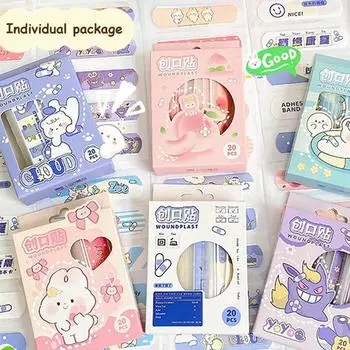 20 шт. водонепроницаемые пластыри пластырь для ран аптечка первой помощи наклейки для детей A9