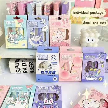 20 шт. водонепроницаемые пластыри пластырь для ран аптечка первой помощи наклейки для детей as the picture