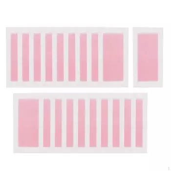 20 шт. восковые полоски для эпиляции всех типов кожи, бережное удаление волос для верхней губы, ног, лица жёлтый