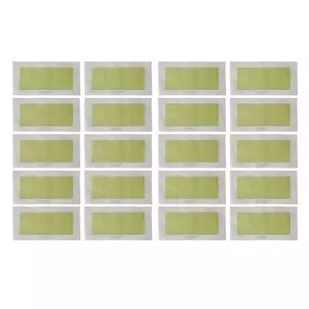 20 шт. восковых полосок, безопасные, глубоко очищающие, мягкие, простые в использовании, восковые полоски для удаления волос для дома