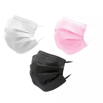 20 шт. защитная маска для лица Meltblown, дышащая одноразовая защитная маска для рта для использования в помещении и на открытом воздухе Pink
