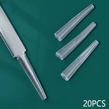 20 шт. защитный чехол для иглы от прыщей, зажим для угрей, пинцет, косметические инструменты, колпачок для иглы от прыщей as the picture