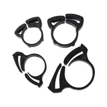 20 шт., затягивающая пряжка для подключения садового шланга, крепеж для ирригационной системы, крепеж для труб DN16 DN17 DN20 DN25, зажимы для крепления трубок