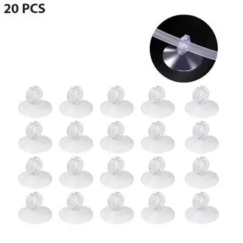 20 шт. зажим для крепления всасывающего шланга для аквариума, шланга воздушного насоса, кислородной трубки, аксессуары