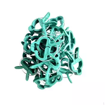 20 шт. зажимов для садовых растений, зажимы для вьющихся растений, инструменты для выращивания в помещении и на открытом воздухе 20x Large