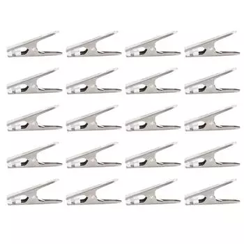 20 шт. зажимы для одежды из нержавеющей стали, штыри для подвешивания одежды, зажимы для домашнего белья, прищепки для нижнего белья