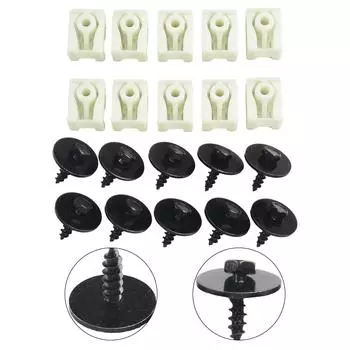 20 шт. Зажимы для переднего и заднего крыла 07147311312 07149213164