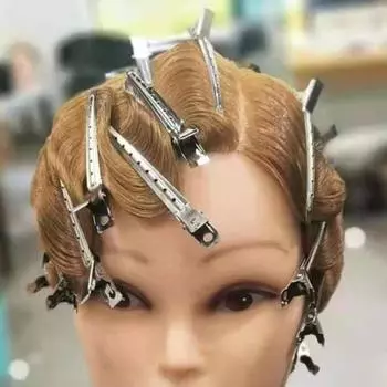 20 шт., зажимы для ухода за волосами, антикоррозийные отверстия, зажимы для парикмахерского дела из нержавеющей стали, хорошая эластичность, инструмент для парикмахерской стрижки серебряный