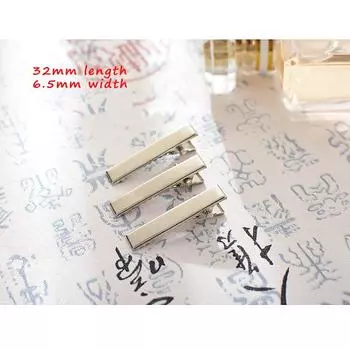 20 шт. Зажимы для волос с одним зубцом типа «аллигатор», основа для изготовления ювелирных изделий, аксессуары для DIY
