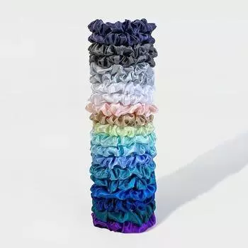 20 шт., женские эластичные резинки для волос с неповторяющимся узором, резинки для волос, резинка для волос, веревка, аксессуары, оптовая продажа