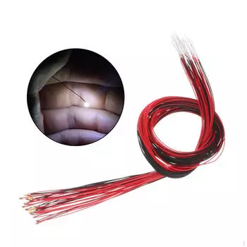 20 штук газонная лампа, светодиодная лампа модель сцены игрушка, свет песок стол сцена трава для железной дороги белый