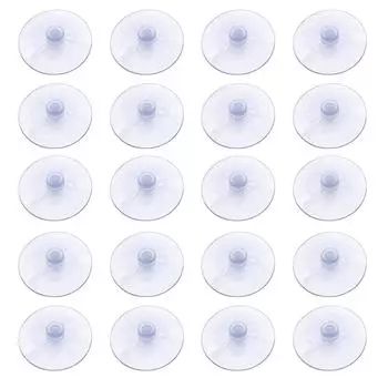 20 штук грибовидные присоски 3 см ПВХ присоски без крючков окно хранения ключей диск ванная комната холодильник Декор