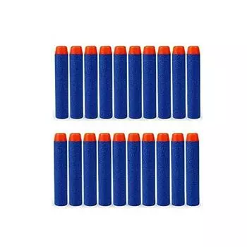 20 штук пули для пистолета, универсальные поролоновые пули, набор для перезарядки Nerf N-Strike