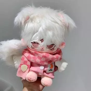 20 см аниме розовый персик плюшевые игрушки милая плюшевая кукла мягкая нарядная игрушка для косплея кастомизация фигурка день рождения коллекция подарки