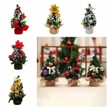 20 см DIY Рождественская елка Веселые рождественские украшения для дома 2023 Рождественские украшения Xmas Navidad Подарки Санта-Клауса Новогодняя елка