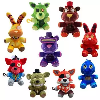 20 см FNAF Five Nights At Freddy s Phantom Foxy плюшевая кукла плюшевая кукла игрушки для детей отличные подарки 1