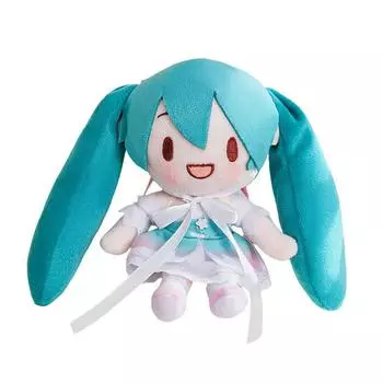 20 см Хацунэ Мику Фуфу плюшевая игрушка мультфильм плюшевая аниме мультяшная девочка коллекционные японские плюшевые игрушки милые подарки 20cm синий