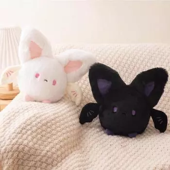 20 СМ Хэллоуин Kawaii Летучая Мышь Плюшевые Игрушки Белый Черный Juguetes De Peluche Хэллоуин DIY Украшения Кукла Декор Комнаты Дети Праздничные Подарки 20CM