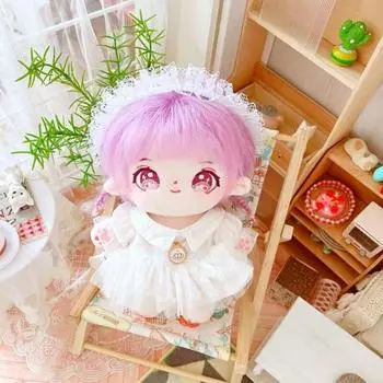 20 см хлопковая кукла мягкая симпатичная кукла одевается очаровательная модная плюшевая игрушка из полипропилена голый ребенок плюшевый подарок на день рождения