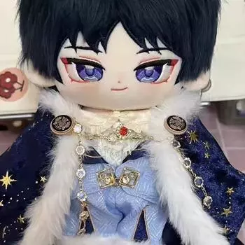 20 см хлопковая кукла-звезда, европейский стиль, ретро-одежда, комплект для прогулок, милая плюшевая игрушка, одежда, плащ, идеальные подарки