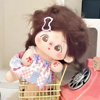 20 см хлопковая кукольная одежда Лолита пижама нижнее белье кукольная игрушка юбка аксессуары плюшевая кукла сменный наряд платье 1