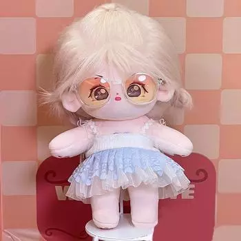 20 см хлопковая кукольная одежда, милая плюшевая игрушка, плюшевый мишка, кукольное платье, девочка, игрушка, плюшевая кукла, сменный наряд 13