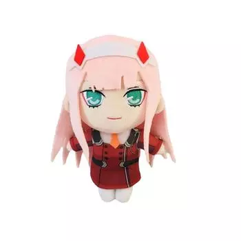 20 см игра DARLING In The FRANXX плюшевая кукла игрушка аниме Zero Two 02 милая мягкая набивная подушка детский подарок 20cm
