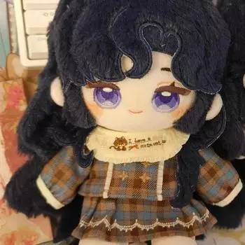 20 см Игровая обратная Изольда Мягкая плюшевая кукла Мультяшный Мягкий скелет Тело Сменная одежда Рождественские подарки Игрушки для детей Isolde nude body