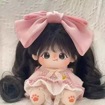 20 см короткие волосы хлопок кукла плюшевая шапка куртка одежда наряд мягкие плюшевые куклы детские коллекция детский день рождения Хэллоуин подарок