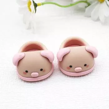 20 см кукольные туфли хлопковые мини-туфли мультяшные кукольные туфли детские игрушки pig