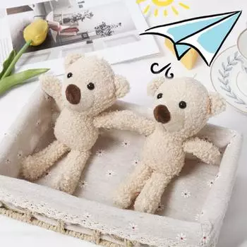 20 см милая мягкая кукла, мягкая мини-игрушка в виде животного, подвеска, украшение для комнаты для маленьких девочек, офисное украшение, декор автомобиля