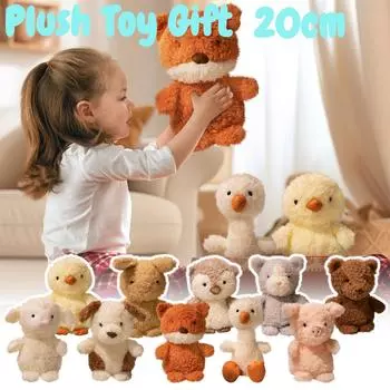 20 см милые плюшевые игрушки мультяшные куклы украшения дома детские подарки One Size