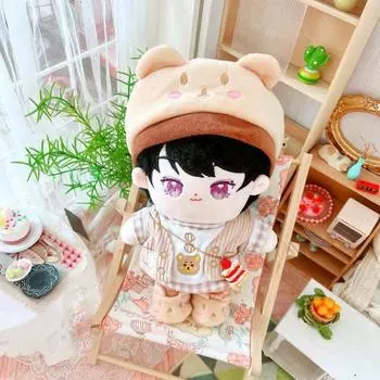 20 см милые плюшевые куклы одеваются без атрибутов PP хлопок мягкая игрушка Baby Idol кукла игрушка подарок на день рождения плюш
