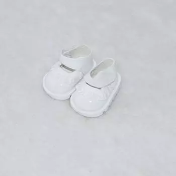 20 см Мини Туфли Кожаные Кукольные Туфли Повседневные Кукольные Туфли Подарки На День Рождения белый