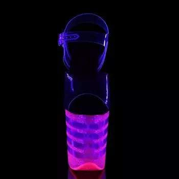 20 см ненавидят высокие розово-красные полосатые декоративные водонепроницаемые босоножки на высоком каблуке 34 розы красного