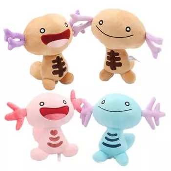 20 см Paldean Wooper, плюшевая игрушка Kawaii Wooper, кукла Paldean, мягкие плюшевые игрушки в виде животных, мультяшная игра, фигурка Wooper, игрушки для детей 20cm