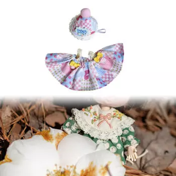 20 см платье для куклы для девочек костюмы аксессуары одежда для детей подарок украшение фото реквизит